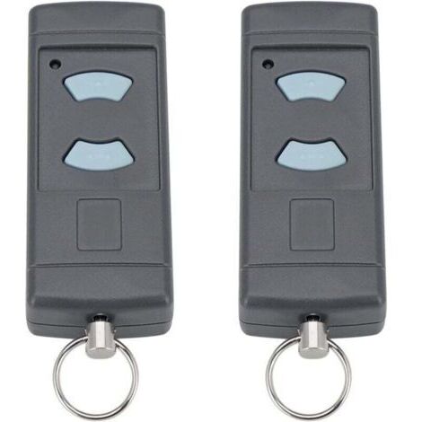 VURAHOME - Pack de de 2 pièces de rechange pour émetteur de garage avec bouton bleu 868 , XU,MHz pour HORMANN HSE2-868 HSM4-868 HSE4-868 compatible avec Tubauto HSM4-868 HS4-868 -
