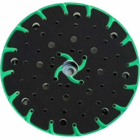 VURAHOME - Patin de ponçage 150 mm avec aspiration des poussières - Filetage de raccordement M8 - Remplacement du patin de ponçage Festool, compatible avec les ponceuses excentriques 150 mm