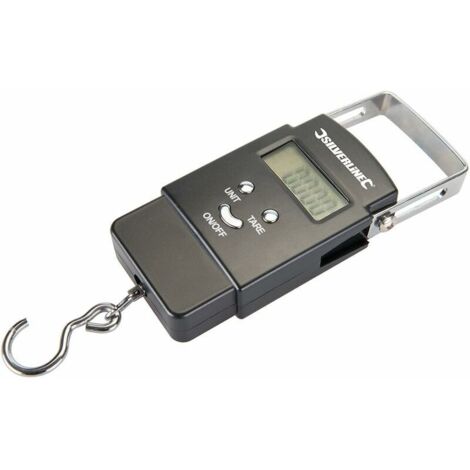 VURAHOME - Peson électronique de Poche 50 kg, Noir