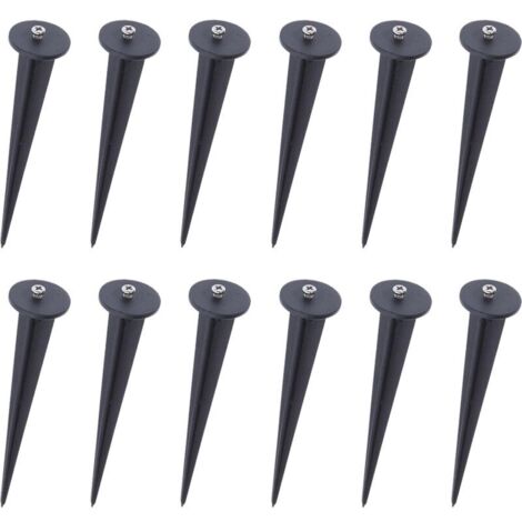 VURAHOME - Piquet de fixation pour projecteur Led(12pcs)