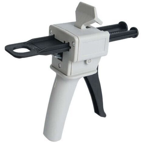 VURAHOME - Pistolet distributeur époxy  Application colle  50ml, ratios 1:1/2:1  Artisans, bricoleurs