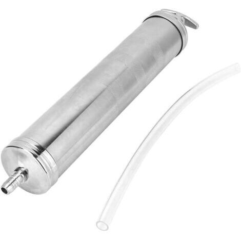 VURAHOME - Pistolets d'aspiration d'huile 500cc, pistolet à seringue à main d'aspiration d'huile en alliage d'aluminium en acier au carbone, outils professionnels de transfert sous vide d'huile