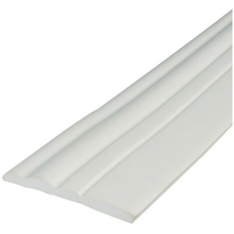 VURAHOME - Plinthe Souple Autoadhésive Blanc Plinthe pliable, 5 m