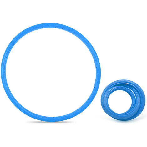 VURAHOME - Pneu solide de vélo 700x23C vélo de route vélo cyclisme équitation roue de pneu sans chambre à air (bleu)