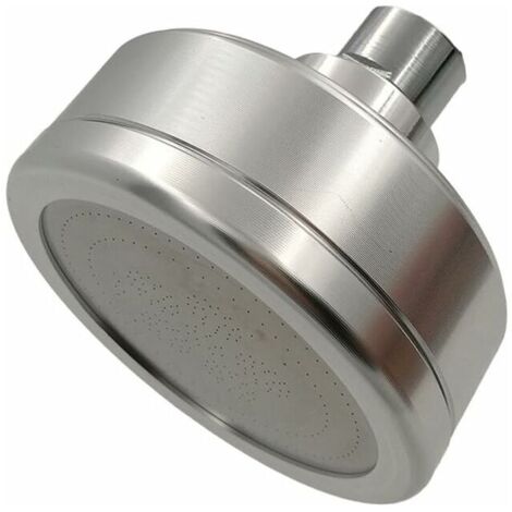 VURAHOME - Pomme de douche fixe haute pression 8cm rond Acier inox Rechange de la douche Versailles