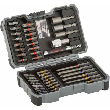 VURAHOME - Professional 43 pièces Assortiment d’embouts de vissage (accessoires de perceuse-visseuse) [Classe énergétique A]