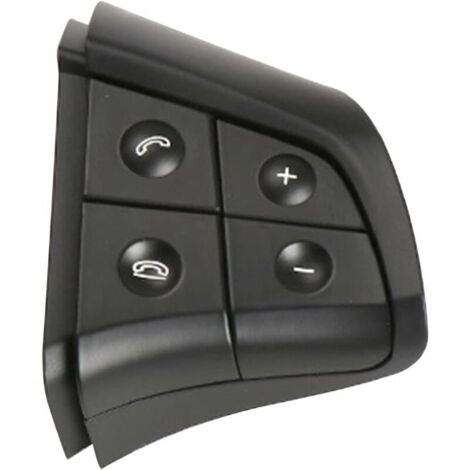 VURAHOME - Remplacement des boutons de commande au volant pour Mercedes Benz W164 W245 W251 GL350 ML350 R280 B180 B200 B300 ML GL BR classe（Black right 4 key）