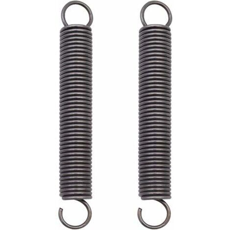 VURAHOME - Ressort à cintrer en acier inoxydable poli – Double crochet – Diamètre 2 mm, longueur 150 mm – Résistance à la corrosion