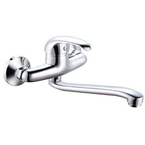 VURAHOME - Robinet cuisine zinc double joint - Chaud/froid avec évier bassin légumes - Dissimulé et hygiénique - Installation facile - Propriétaires de cuisines