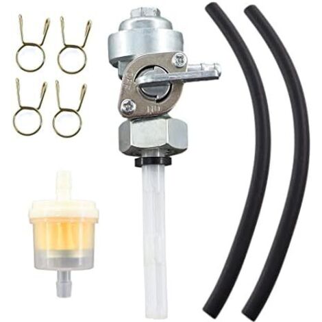 VURAHOME - Robinet de carburant avec tuyau dessence, filtre à essence pour générateur de puissance Matrix PG 3010-F 3 kW 6,5 CV