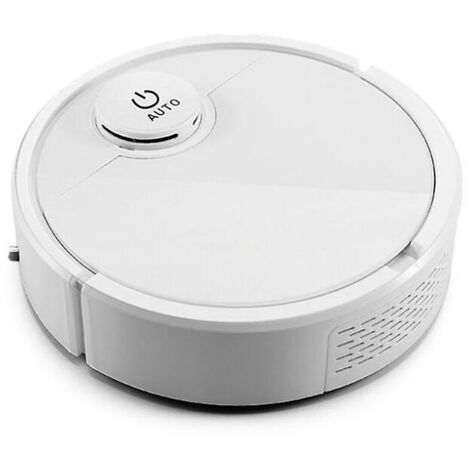 VURAHOME - Robot aspirateur, , vadrouille, aspirateur 3-en-1, contact pour commencer avec une forte aspiration pour les poils d'animaux de compagnie, tapis, sol dur