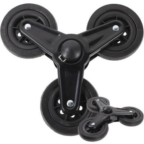 VURAHOME - Roues triangulaires pour chariots et brouettes – Réduction d'usure en montée – Conception ergonomique – Stabilité accrue – Fonctionnement silencieux