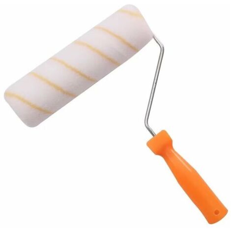 VURAHOME - Rouleau À Peinture Fil D’Or 340 mm Avec Poignée En Caoutchouc Rouleau Pour Peindre Brosse Pour L'application De Peintures De Vernis De Résine Pour La Rénovation,