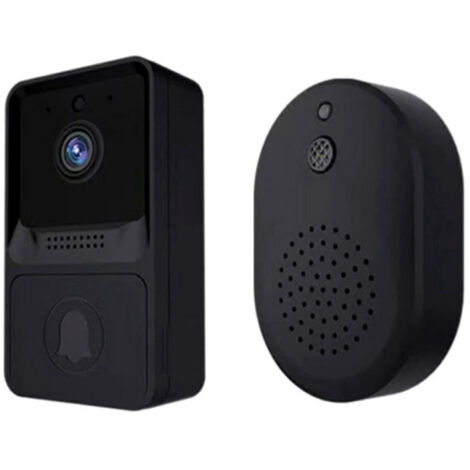 VURAHOME -Smart Home WIFI sonnette sans fil sonnette de porte caméra de sécurité interphone de Vision nocturne pour appartements et maison
