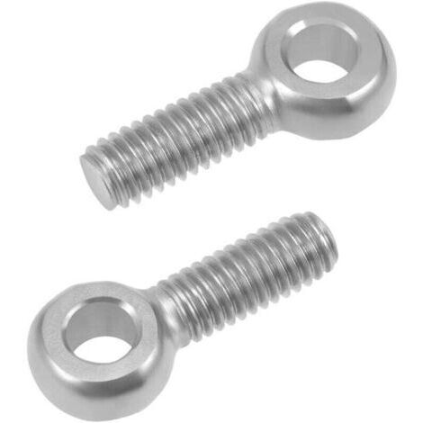 VURAHOME - Sourcing map 10pcs Boulon à œil anneau , XU,levage M6 x 20mm acier inoxydable 304 filetage, produit qualité supérieure, durable et fiable, matériaux sélectionnés , satisfaction garantie - K