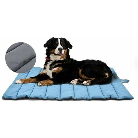 VURAHOME - Tapis de chien imperméable pour extérieur, lit de chien lavable, antistatique, hygiénique, pliable, grande couverture de voyage pour animaux de compagnie 110x68 cm