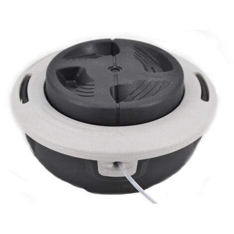 VURAHOME - Tête de coupe Autocut C26-2 pour Stihl M10 x 1,0 mm Bobine de fil pour débroussailleuse,,noir+blanc