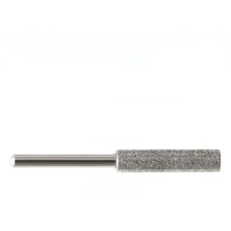 VURAHOME - Tête de meulage d'émeri de 10 pièces, tête de meulage de tronçonneuse, tête de meulage de machine à chaîne, tête de meulage de scie à chaîne(argent, 4mm)