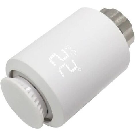 VURAHOME - Tête Thermostatique Radiateur Zigbee, Intelligent Vanne Thermostatique Connectée Programmable Extensible Thermostat Radiateur Numérique Alexa Google Home Smart Life/Tuya App