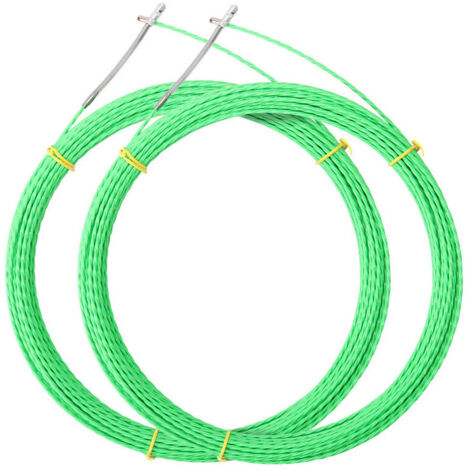 VURAHOME - Tire Fils Electrique Tire Cable Electrique, Aiguille Passe Cable et Rallonge en Acier Spiralé Flexible Tire fils d'électricien