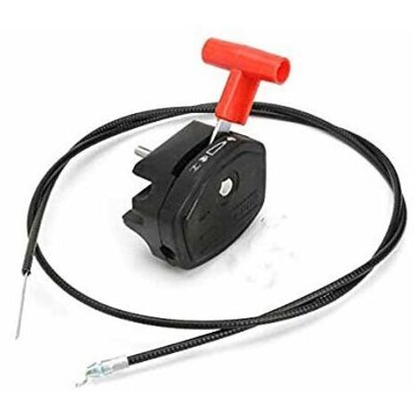 VURAHOME - Universal 142 56Inch Throttle Cable & Starter Levier Pour Tondeuse Tondeuse À Gazon