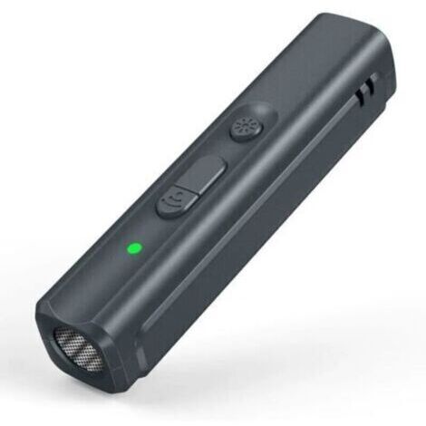 VURAHOME - USB LED repoussant, Répulsif à ultrasons pour Chien Dispositif de Conduite de Chien Rechargeable  Dresseur de Chien Portable Dispositif Anti-aboiement avec lanière à indicateur,de