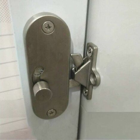 VURAHOME -Verrou de porte coulissante à angle droit à 90 degrés pour porte coulissante
