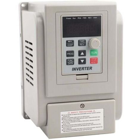 VURAHOME - VFD variateur de fréquence 4KW  Contrôle vitesse moteur  220V, monophasé/triphasé  Industriels, propriétaires de moteurs 220V