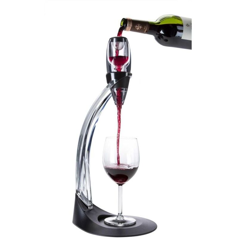 Aérateur de vin Magic Decanter Deluxe avec support Carafe à vin de luxe Carafe à vin Verseur - Vuszr