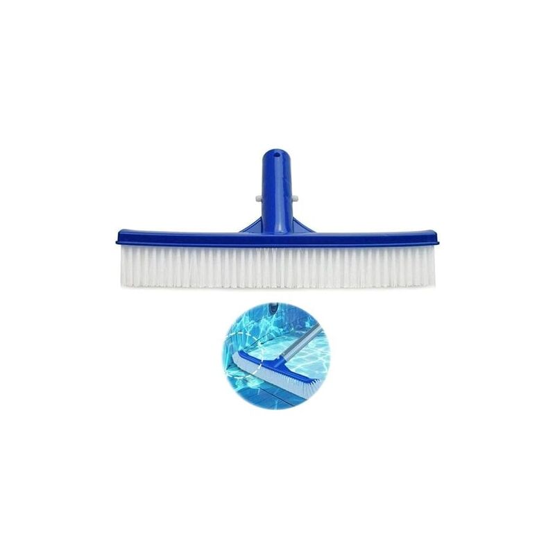 Brosse murale de piscine Tête de brosse de piscine Brosse de nettoyage de piscine Tête de brosse en plastique Sol de mur de piscine - Vuszr