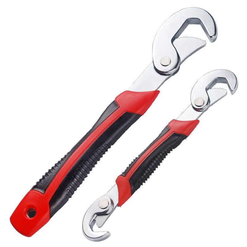 Vuszr - Clés Réglables Serre-Ecrou Multifonctionnelles Kit de Clés Universelles 2-pièce