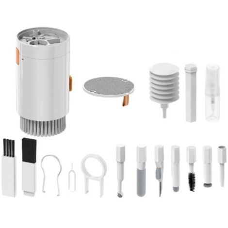 Vvikizy Kit de nettoyage pour téléphone portable, clavier et écouteurs, efficace et multifonctionnel