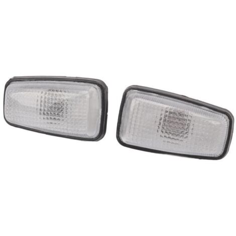 Vvikizy Répétiteur de clignotant latéral à LED 2 pièces indicateur LED latéral répétiteur lumière 632567 marqueur auto clignotants