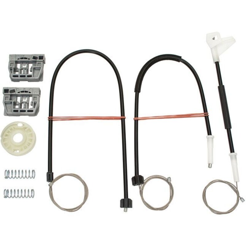 VW Caddy III 2003- Kit de reparaci贸n del elevalunas delantero derecho