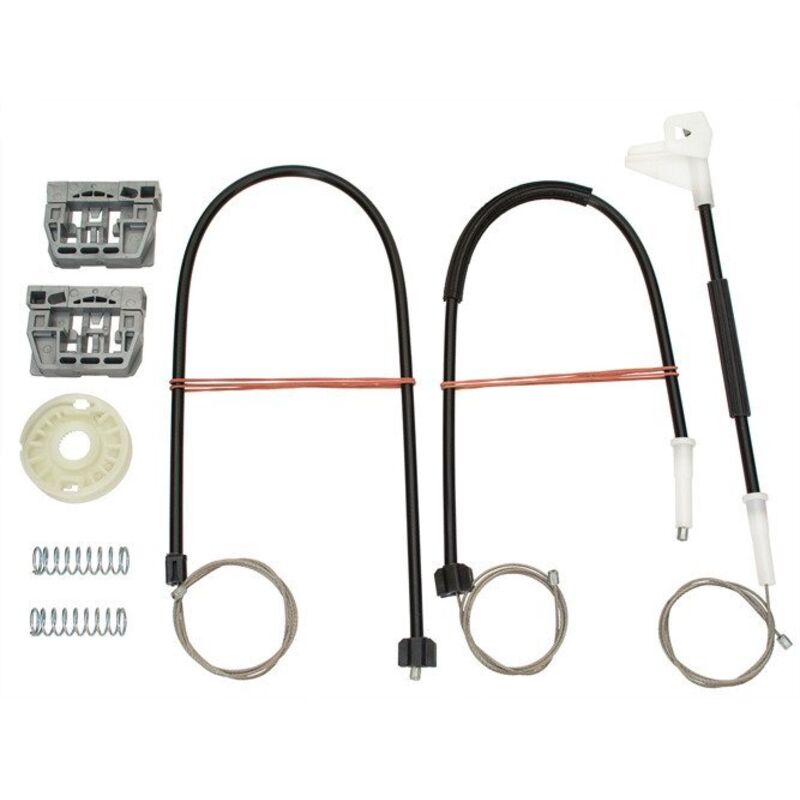 VW Caddy III 2003- Kit de reparaci贸n del elevalunas delantero izquierdo