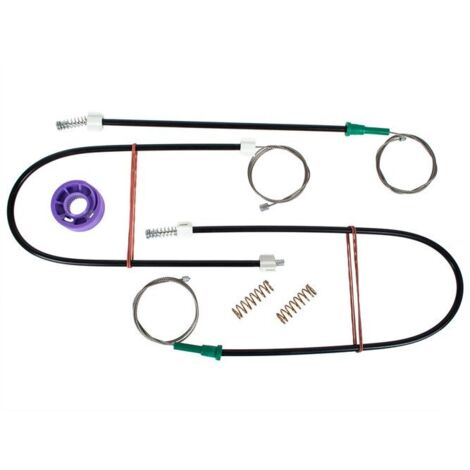 VW Caddy III 2003- Kit reparaci贸n elevalunas delantero izquierdo SIN CORREDERAS