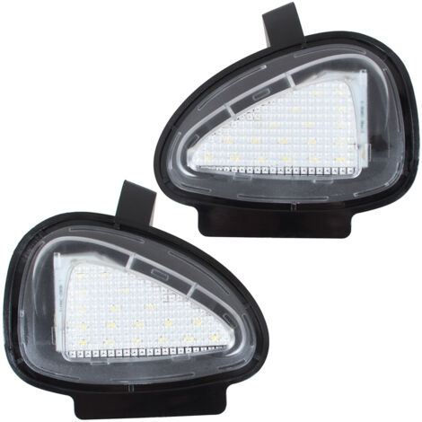 VW CC Eos Golf VI Jetta IV Passat CC B7 Tiguan Touran Scirocco Sharan II Seat Alhambra II Luces LED para espejos 2 uds. colocar