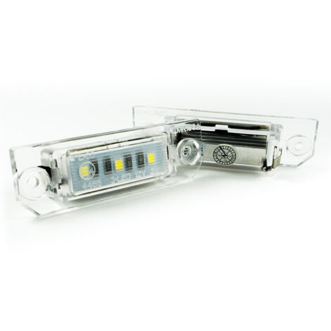 VW Golf IV V VI VII Passat B6 B7 CC Eos Luci targa a LED set da 2 pezzi