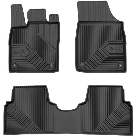 VW ID.3 à partir de 2019 - TAPIS DE PORTE, TAPIS DE PORTE EN CAOUTCHOUC, BACS 77
