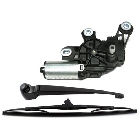 VW Passat 3B6 Variant 00-05 Motor de limpiaparabrisas trasero + Brazo de limpiaparabrisas trasero + Juego de 2 escobillas