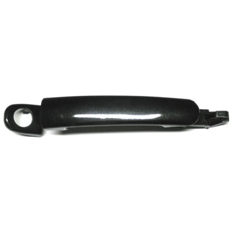 VW Passat B5 96-05 Manija de puerta exterior NEGRA CON AGUJERO delantera izquierda