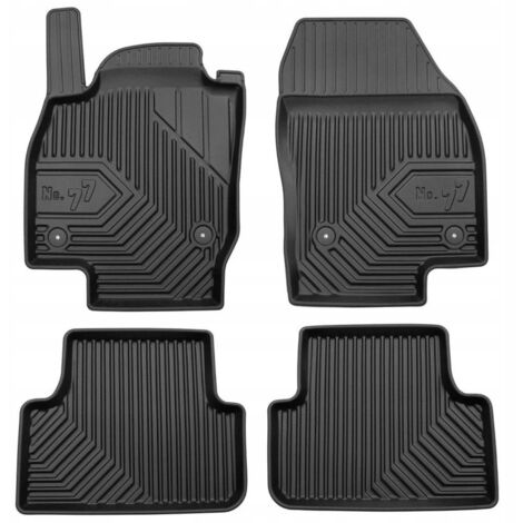 VW T-Cross à partir de 2018 - TAPIS DE PORTE, TAPIS DE PORTE EN CAOUTCHOUC, BACS 77