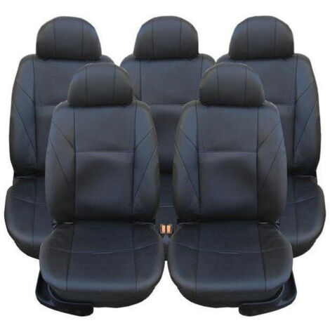 Тапицерия за VW Touran, Sharan, Ford Galaxy, Citroen C8, Peugeot 307SW, Citroen C4 Grand Picasso Еко Кожа, Черни