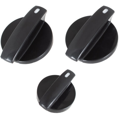 VW Transporter T5 Multivan V 03-10 manopole pannello aria condizionata/ventilazione set da 3 pezzi