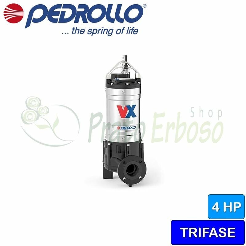 

VX 40/40 - Bomba eléctrica de VÓRTICE de aguas residuales de tres fases