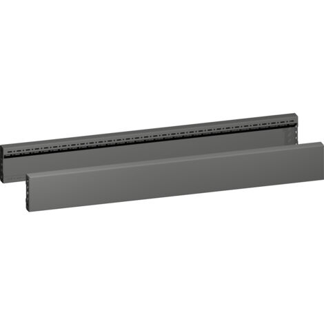 VX Sockel-Blende, seitlich, H: 100 mm, für T: 1000 mm, Stahlblech 8660035 Rittal Inhalt: 1 Set