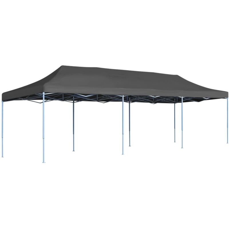 

vidaXL Carpa Plegable Pop-Up 3x9 m Gris Antracita - Antracita