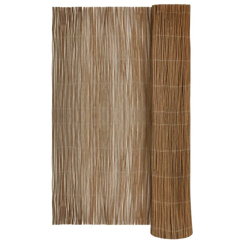 

vidaXL Valla Cañizo de Sauce 300x150 cm - Marrón