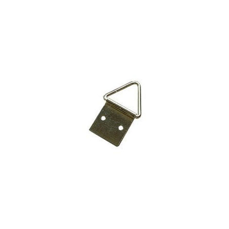 VYNEX - Attache tableau triangle laiton 20mm sc x6