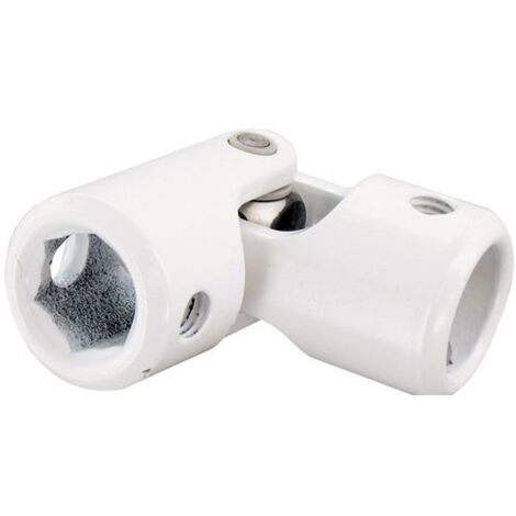 VYNEX - Cardan 6 pans de 10 et diamètre 12 blanc sc